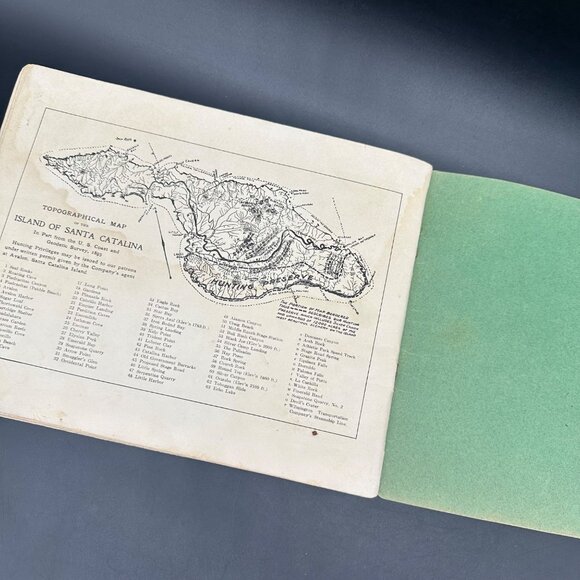Antique 1905 Santa Catalina Island California Booklet Photographs Black White - Picture 10 of 16